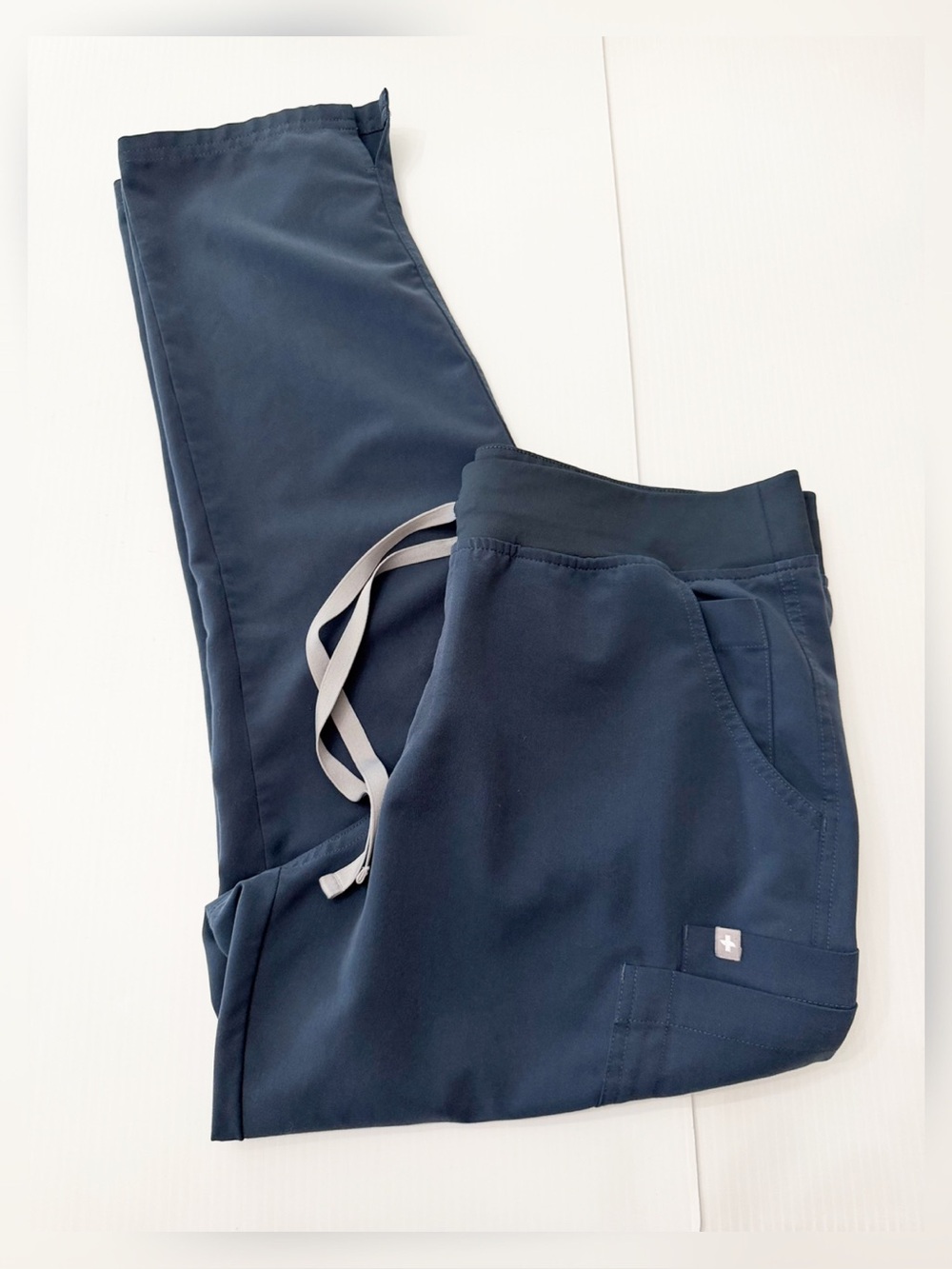 FIGS Dark Harbor High Waist Yola Scrub Pants - L